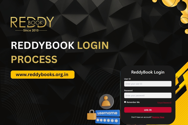 Reddybook Login Process